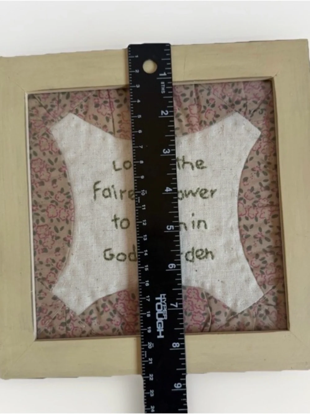 Vintage Cottagecore Framed Hand Embroidery Art Lot Garden Floral Wall Decor Set